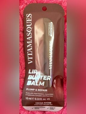 VITAMASQUES Lip Butter Balm - Cocoa Sugar (Brown)